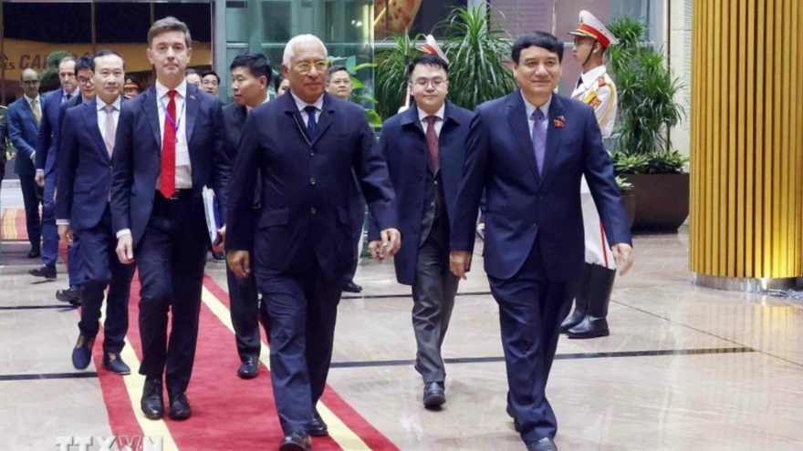 EC President António Costa in Hanoi for official visit to Vietnam